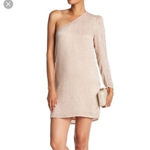 Parker Roxie one shoulder dress